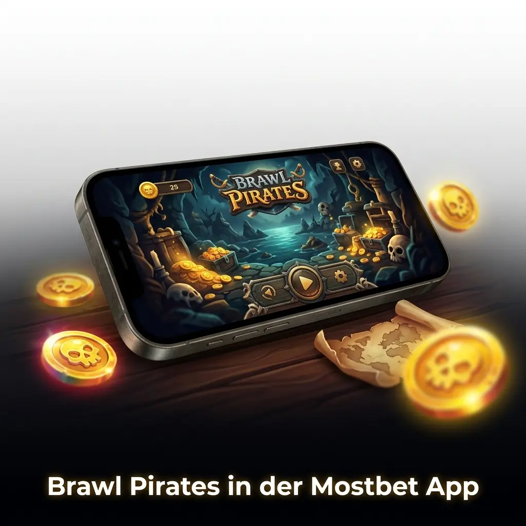 Brawl Pirates Mostbet App auf Android und iOS mit 125% Bonus und 250 Freispielen verfügbar