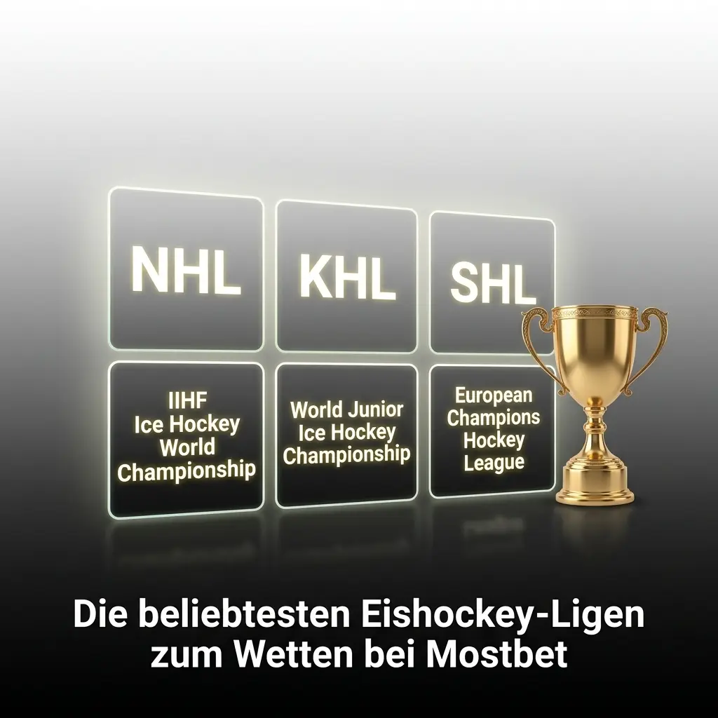Mostbet Eishockey-Wetten: NHL, KHL, DEL und weitere Top-Ligen im Überblick