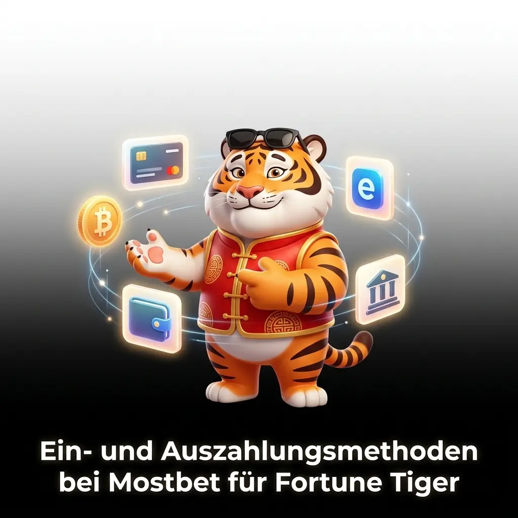 Mostbet Zahlungsmethoden für Fortune Tiger: Visa, Skrill, Krypto und mehr für deutsche Spieler
