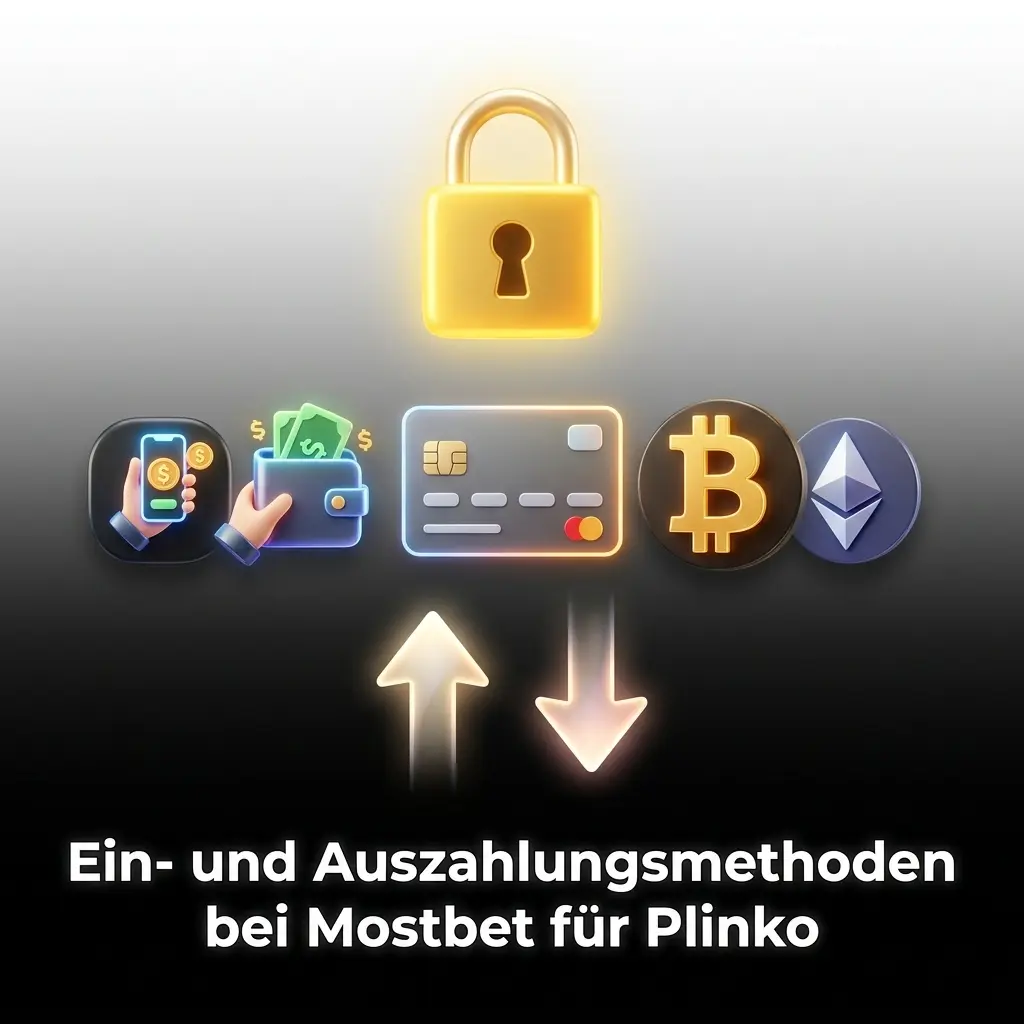 Mostbet Zahlungsmethoden für Plinko: Einzahlung ab 1 EUR, Auszahlung via Krypto, E-Wallet oder Bankkarte
