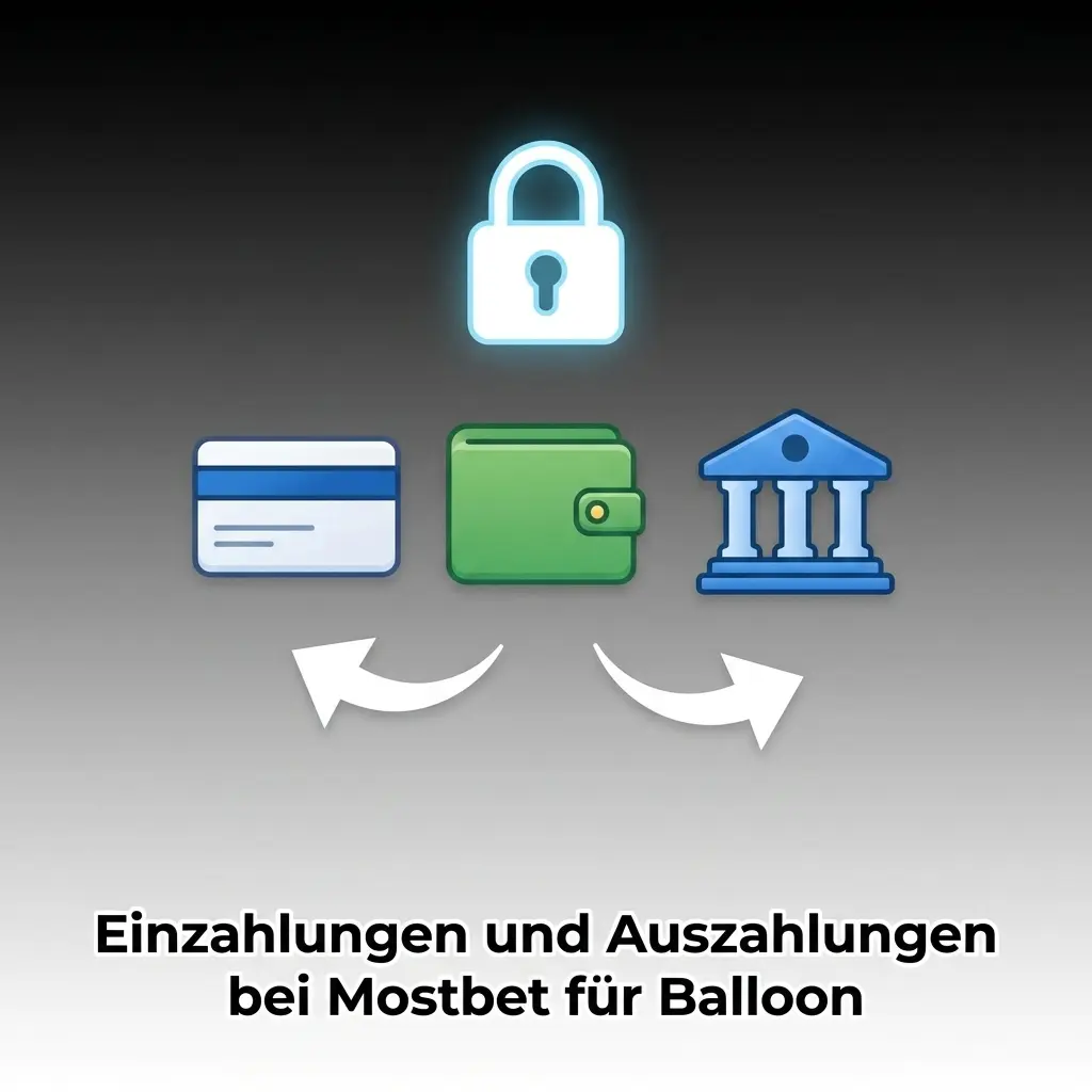 Mostbet Zahlungsmethoden für Balloon: Einzahlungen ab 1 EUR, Auszahlungen per Karte, E-Wallet oder Krypto