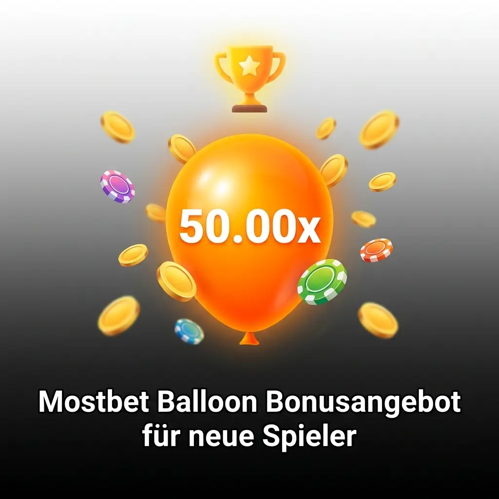 Mostbet Willkommensbonus: 125% bis 300 EUR und 250 Freispiele für neue Spieler im Balloon-Spiel