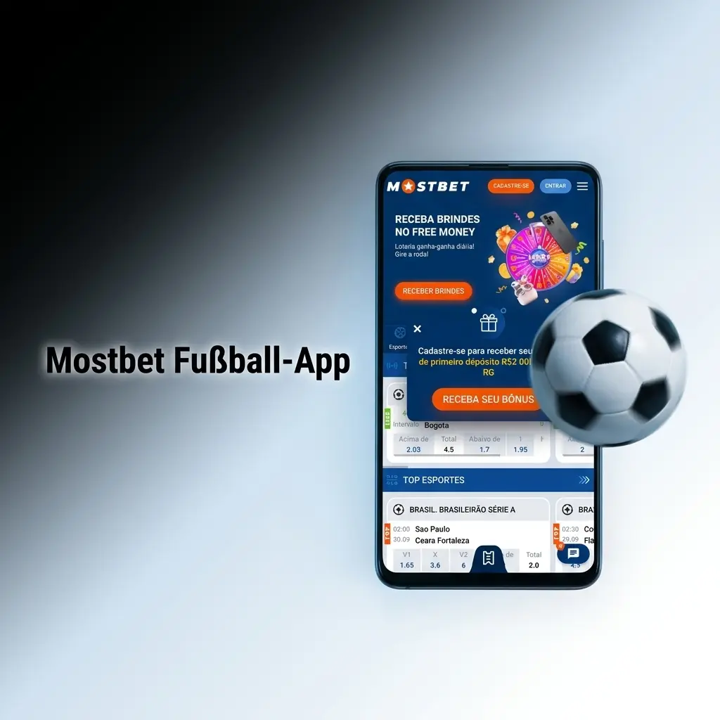 Mostbet Fußball-App für Android und iOS – Live-Wetten, Einzahlung und Auszahlung mobil verfügbar