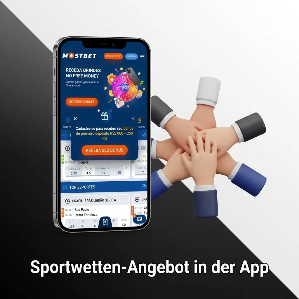 Mostbet App Sportwetten: Über 30 Sportarten mit Fußball, Tennis, Basketball, Eishockey und E-Sports für deutsche Nutzer