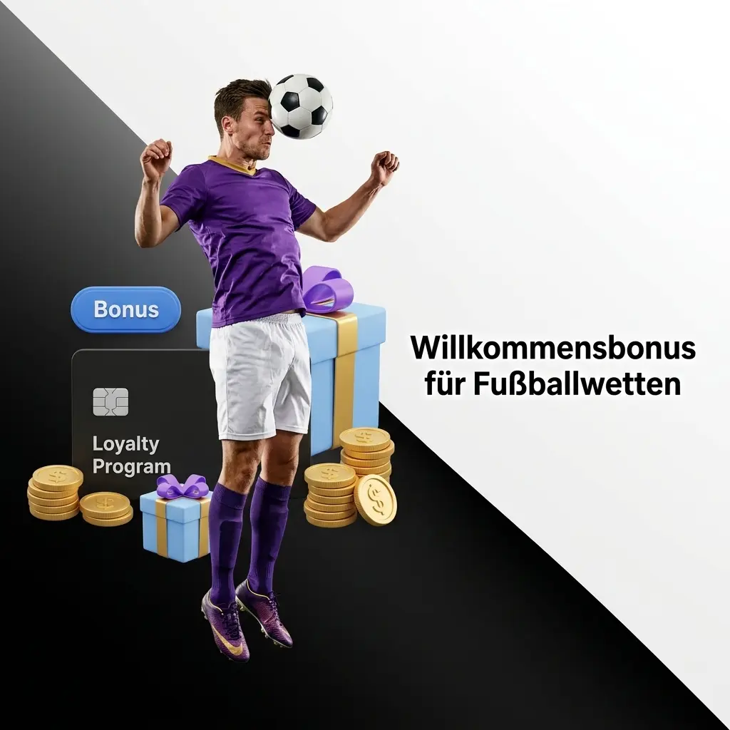 Willkommensbonus 125% bis 300 EUR plus 250 Freispiele für Fußballwetten bei Ersteinzahlung