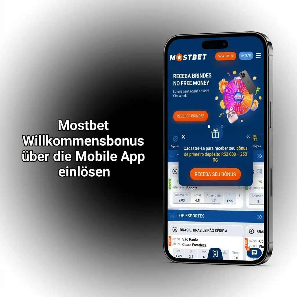 Mostbet App auf Smartphone – Willkommensbonus über Android oder iOS einlösen in wenigen Schritten