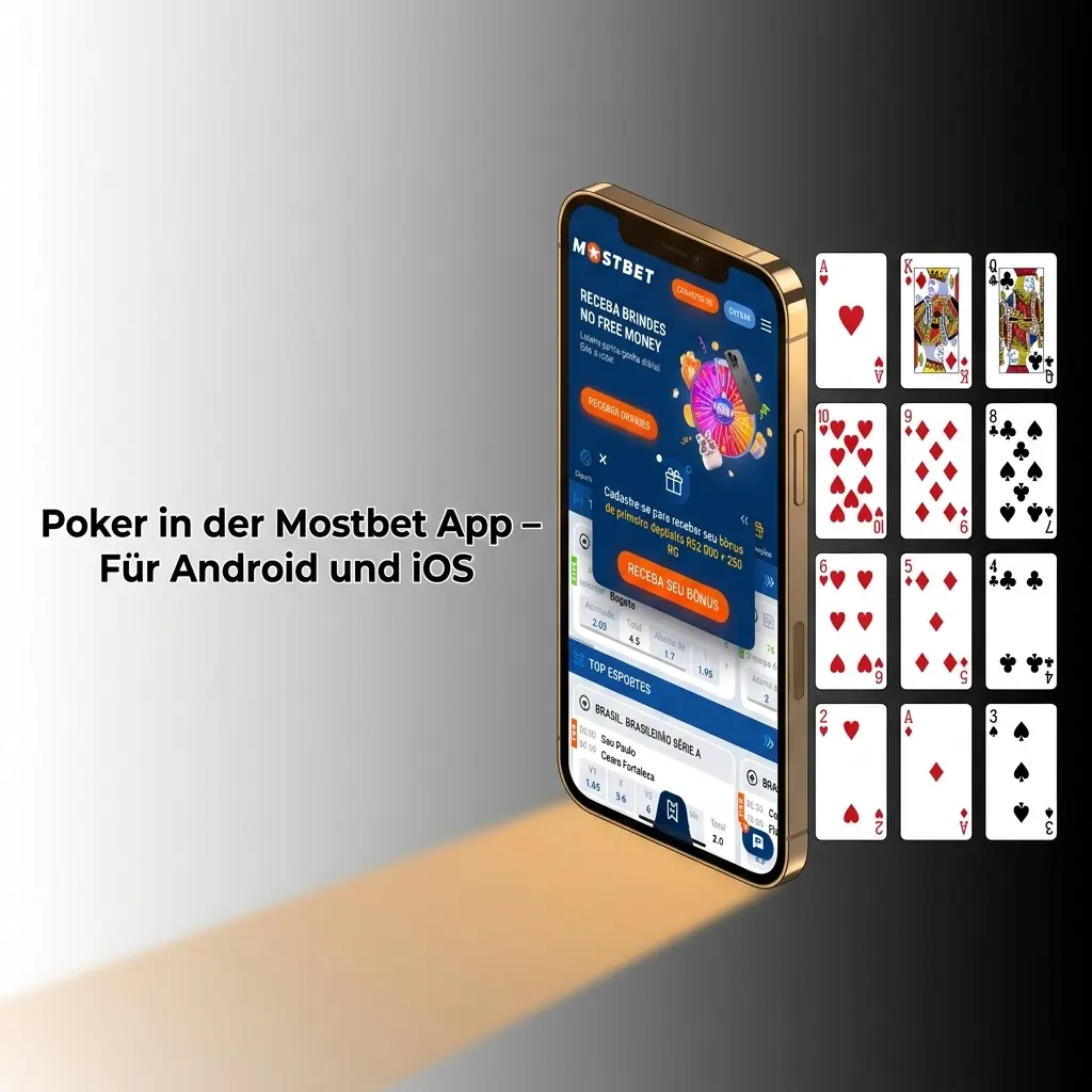 Mostbet App auf Smartphone – Poker spielen auf Android und iOS mit vollem Funktionsumfang