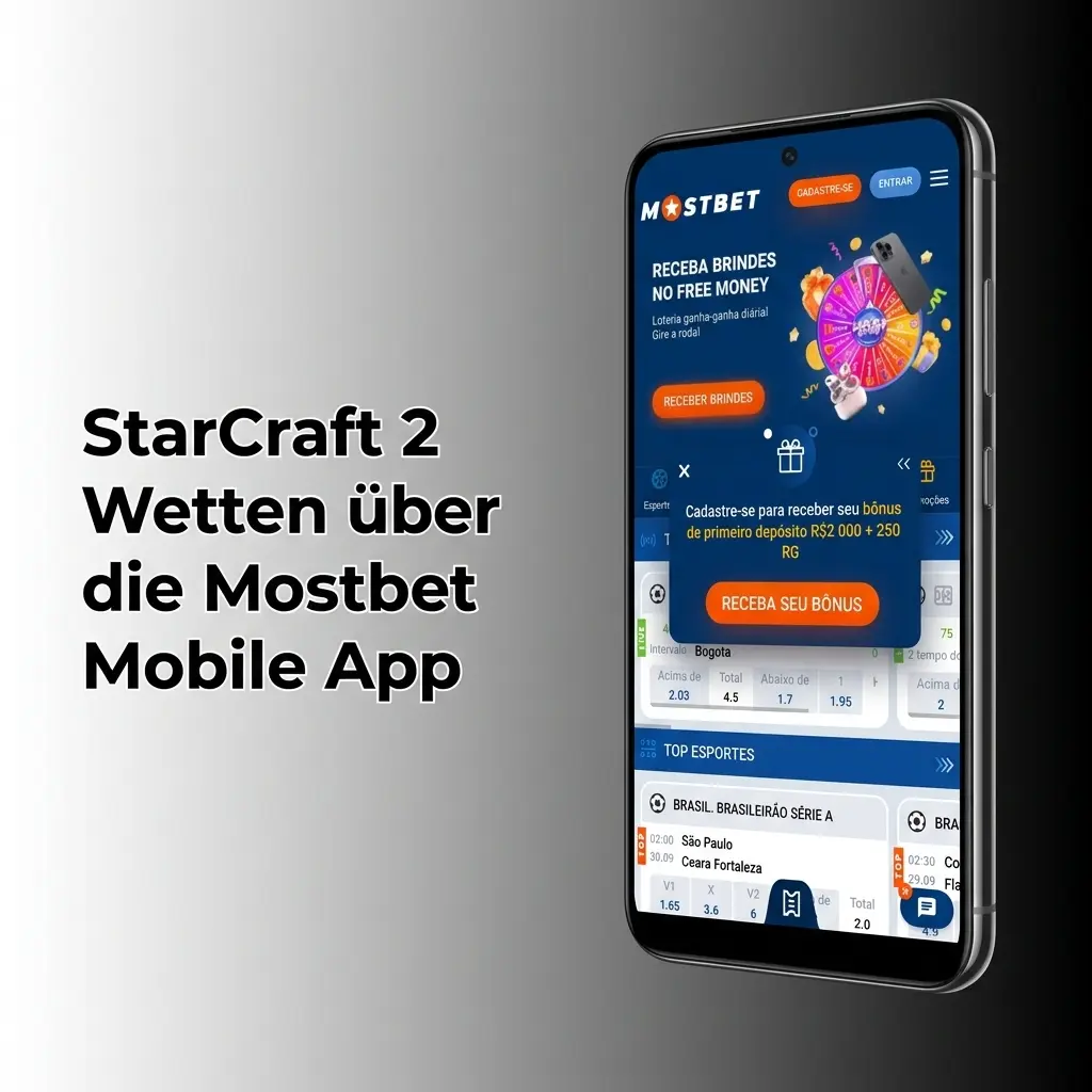StarCraft 2 Wetten in der Mostbet Mobile App – Esports-Märkte, Live-Wetten und APK-Download für Android und iOS