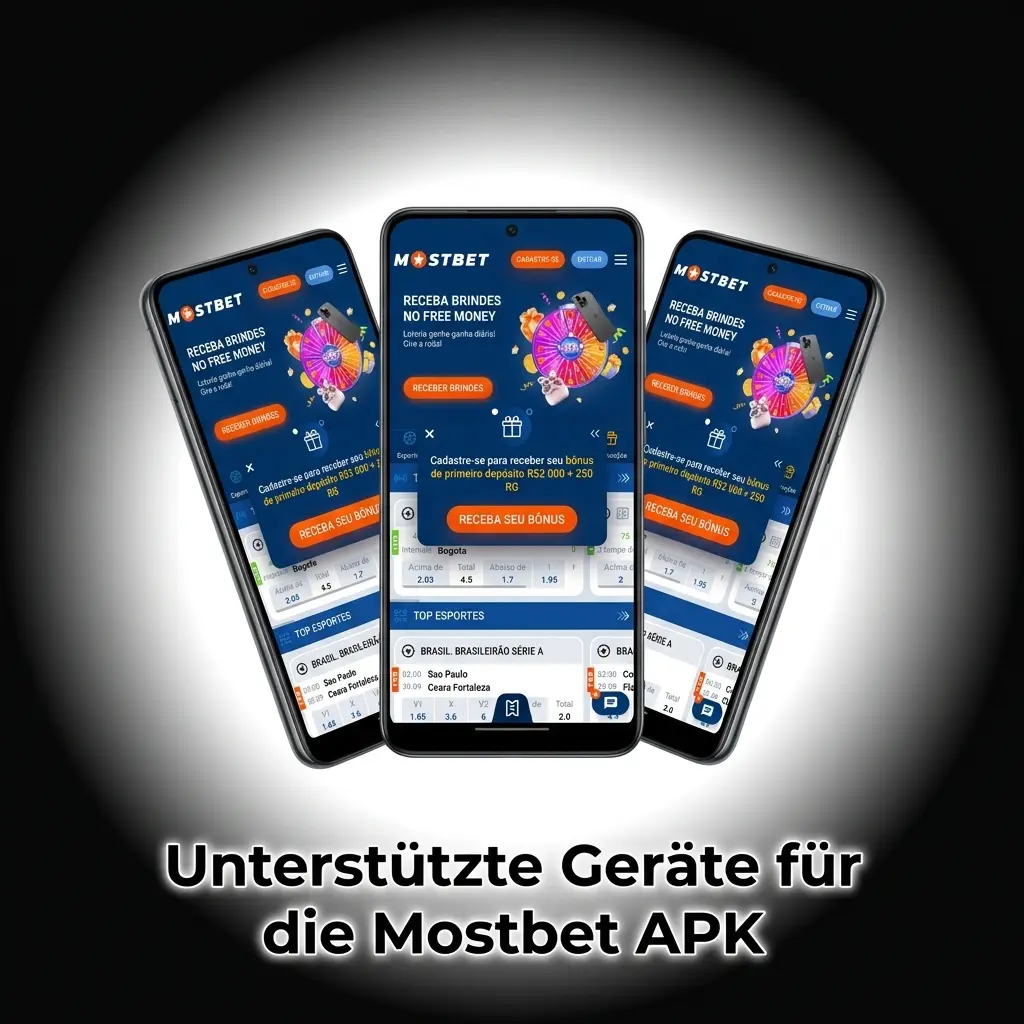 Unterstützte Android-Geräte für die Mostbet APK: Samsung, Sony, Huawei, Xiaomi und mehr ab Android 5.0