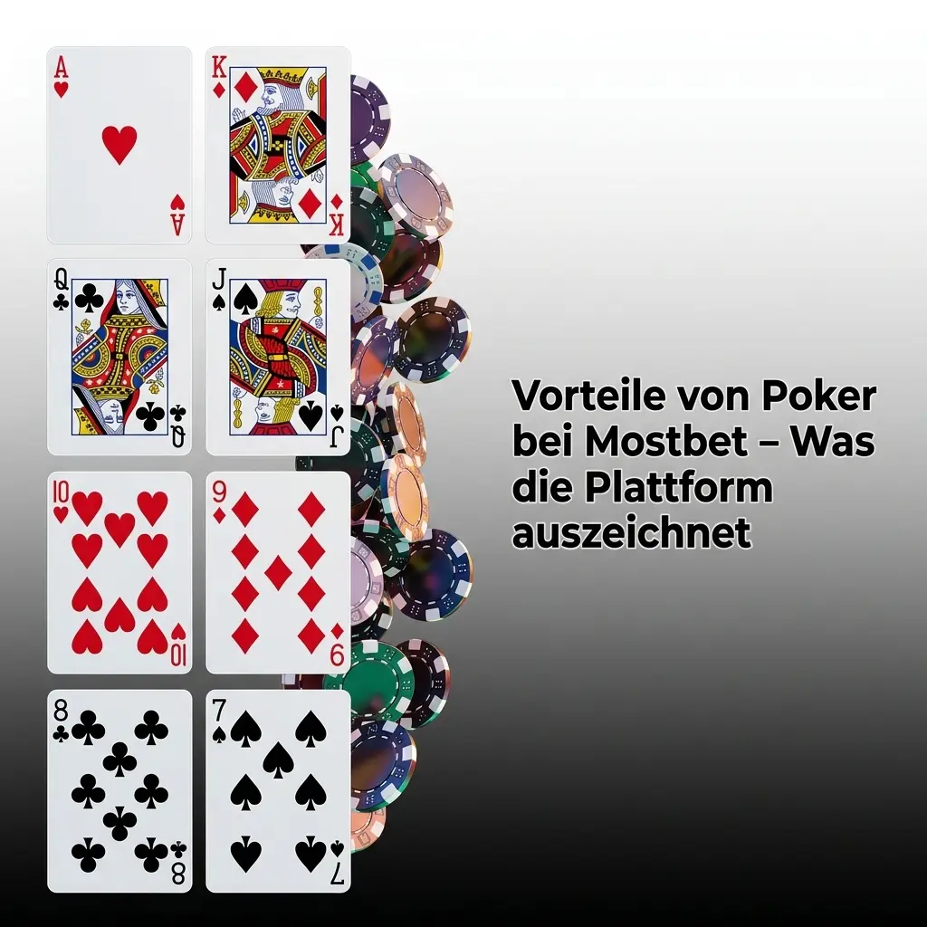 Mostbet Poker Vorteile: hoher RTP, Live-Dealer, Demo-Modus und Mobile App für deutsche Spieler