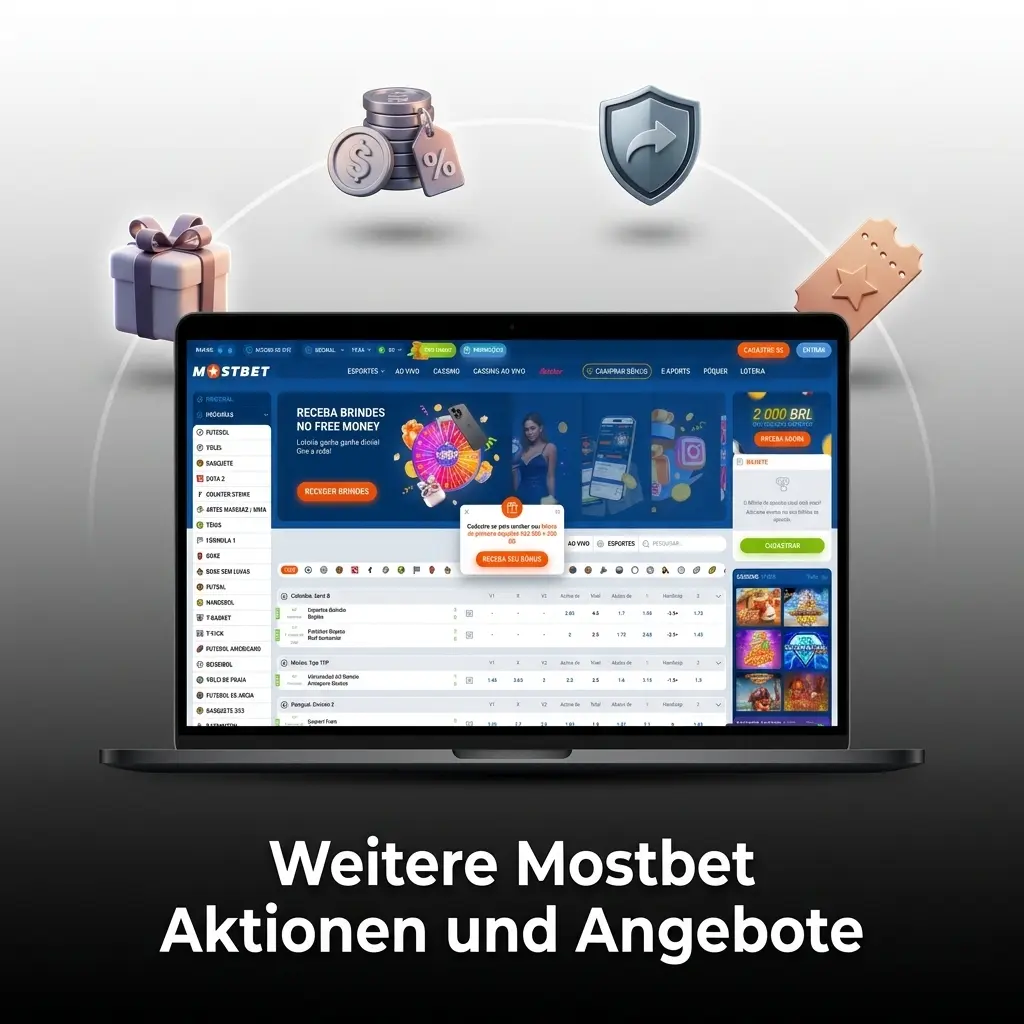 Mostbet Promotionen: Reload-Boni, Cashback, Freispiele, Sportwetten-Boni und Treueprogramm für deutsche Spieler