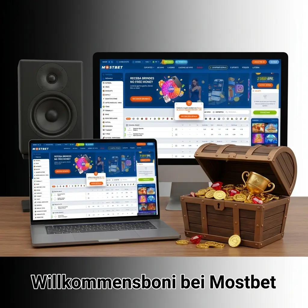 Mostbet Willkommensbonus: 125% bis 300 EUR und 250 Freispiele für neue Spieler aus Deutschland