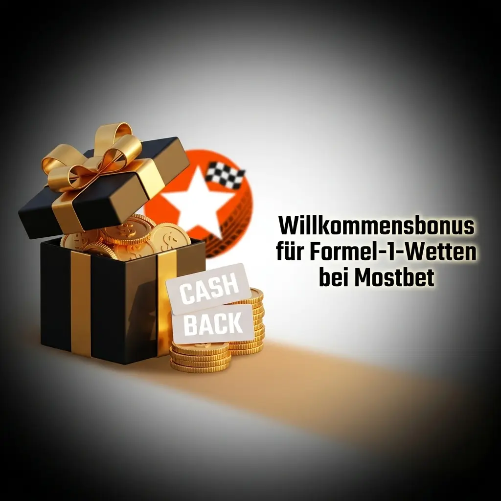 Mostbet Willkommensbonus 125% auf erste Einzahlung bis 300 EUR für Formel-1-Wetten