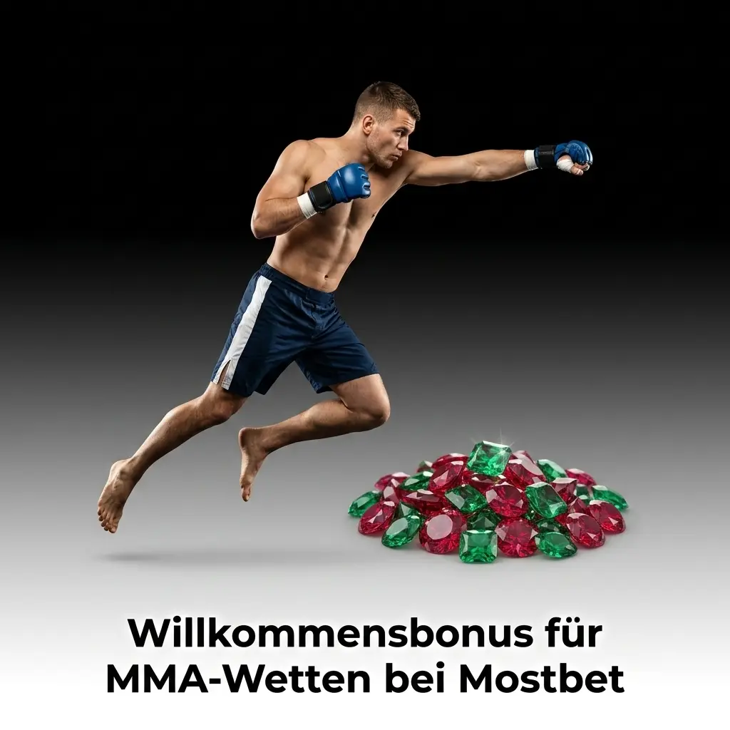 Mostbet Willkommensbonus 100% bis 100 EUR für MMA-Wetten auf UFC, Bellator und ONE Championship